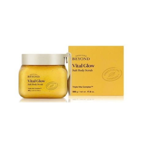 Tẩy Da Chết Toàn Thân Beyond Vital Glow Salt Body Scrub 500g