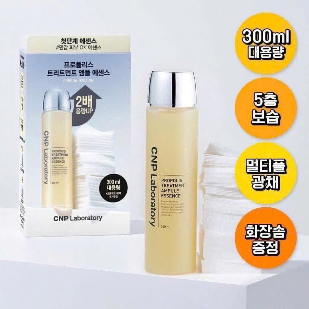 Nước Thần Keo Ong CNP Propolis Treatment Ampoule Essence Upsize 300ml