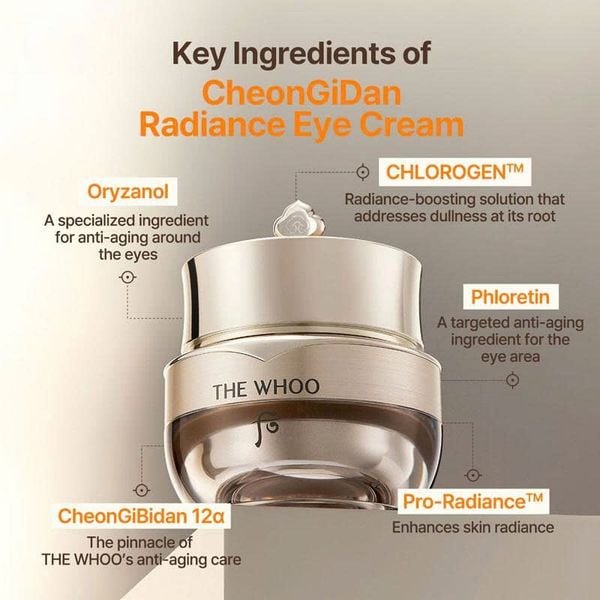 Kem Dưỡng Tái Sinh Vùng Mắt The Whoo Cheongidan Radiant Regenerating Eye Cream 20ml