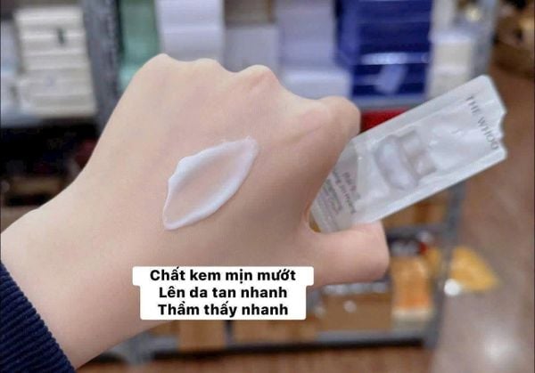 Sample Gói Kem Dưỡng Sáng Da THE WHOO Gongjinhyang Seol Brightening Power Cream 1ml