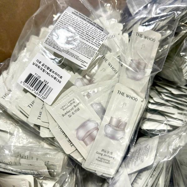 Sample Gói Kem Dưỡng Sáng Da THE WHOO Gongjinhyang Seol Brightening Power Cream 1ml