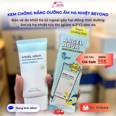 Kem Chống Nắng Beyond Angel Aqua Moisture Sun Cream 50ml