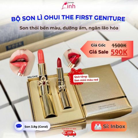 Bộ Son Lì Ohui The First Geniture Lipstick Special Set