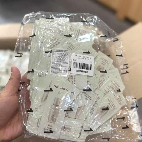 Sample Gói Tinh Chất Tự Sinh THE WHOO Bichup Ultimate Recovery Serum 1ml