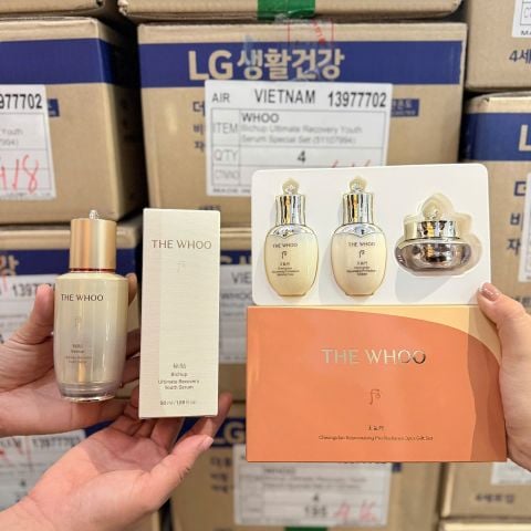 [MỚI] Set Tinh Chất Tự Sinh Chống Lão Hóa Whoo Bichup Ultimate Recovery Youth Serum Special Set