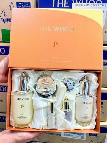 Bộ Tái Sinh Chống Lão Hóa Da The Whoo Cheongidan Rejuvenating Pro-radiance 3pcs Set