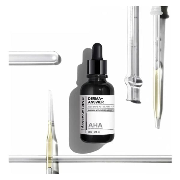 Tinh Chất Tẩy Da Chết Thu Nhỏ Lỗ Chân Lông CNP Derma Answer Anti-Pore Peel Ampule (AHA) 50ml