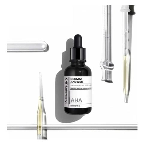 Tinh Chất Tẩy Da Chết Thu Nhỏ Lỗ Chân Lông CNP Derma Answer Anti-Pore Peel Ampule (AHA) 50ml
