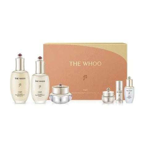 Bộ Tái Sinh Chống Lão Hóa Da The Whoo Cheongidan Rejuvenating Pro-radiance 3pcs Set