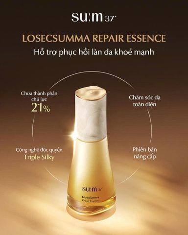 Tinh Chất Chống Lão Hóa Cải Thiện Các Vấn Đề Da Sum37 LosecSumma Repair Essence 60ml