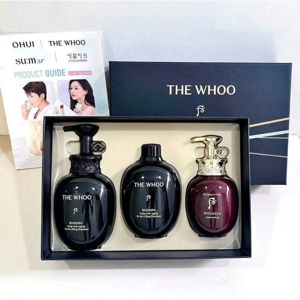 Bộ Dầu Gội và Xả The Whoo Spa Scalp Anti Aging & Hair Lifting Shampoo