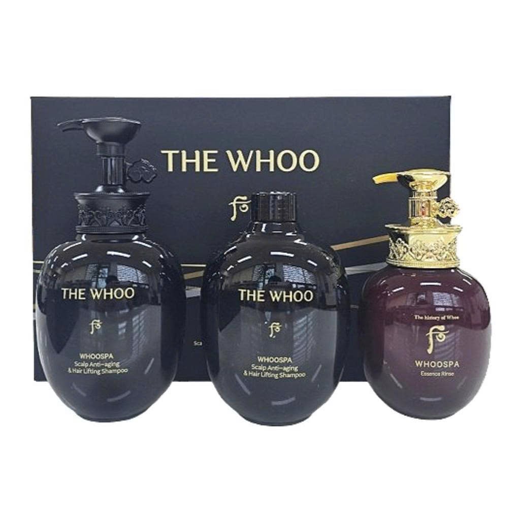 Bộ Dầu Gội và Xả The Whoo Spa Scalp Anti Aging & Hair Lifting Shampoo