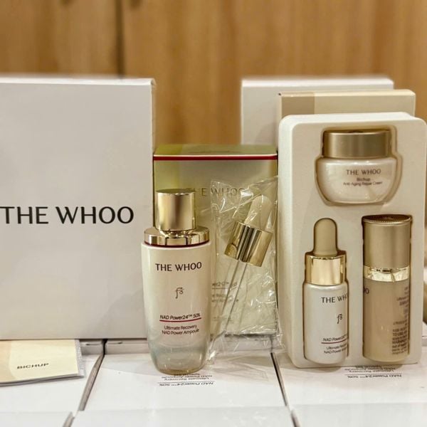 Tinh Chất Tăng Cường Hỗ Trợ Ngừa Lão Hóa Chuyên Sâu The Whoo Bichup Ultimate Recovery NAD Power Ampoule 30ml