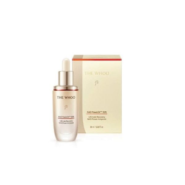 Tinh Chất Tăng Cường Hỗ Trợ Ngừa Lão Hóa Chuyên Sâu The Whoo Bichup Ultimate Recovery NAD Power Ampoule 30ml