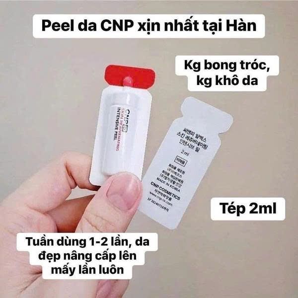 Tinh Chất Peel Tái Tạo Da Chuyên Sâu CNP Rx Skin Rejuvenating Intensive Peel 5ml