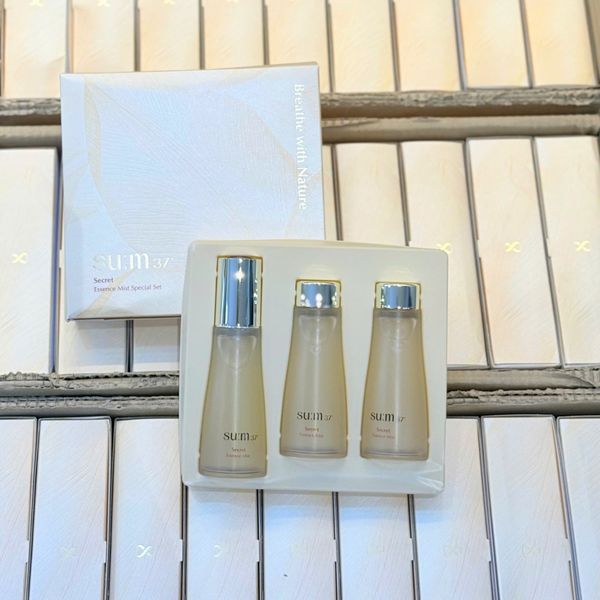 Bộ Xịt Khoáng Nước Thần Sum37 Secret Essence Mist Special Set 60ml * 3