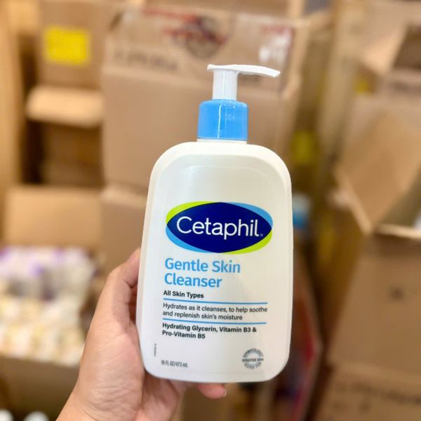 Sữa rửa mặt dịu lành cho mọi loại da Cetaphil Gentle Skin Cleanser