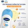 Dầu massage dưỡng ẩm làm dịu da bé với hoa cúc Calendula Hữu Cơ Cetaphil Baby Moisturising Baby Oil 200ml