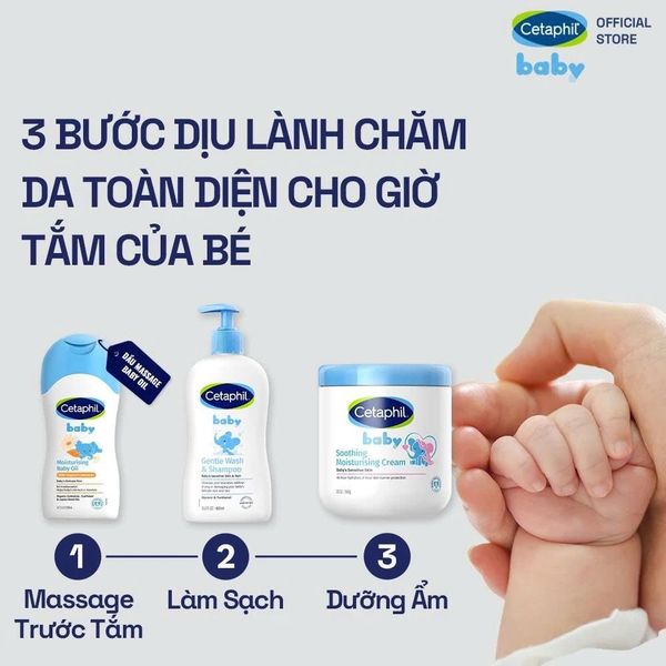 Sữa Dưỡng Da Trẻ Em Cetaphil Baby Daily Lotion With Organic Calendula 400ml