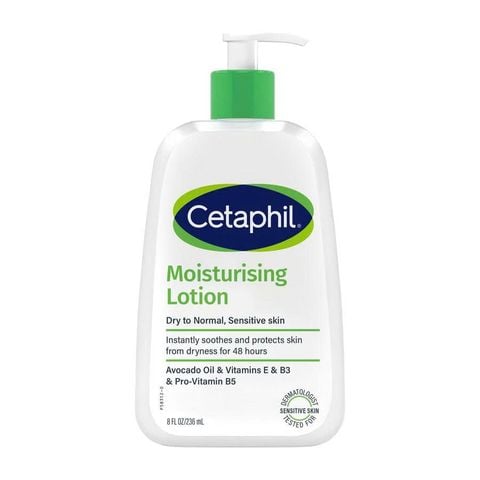 Sữa dưỡng ẩm dịu lành cho da nhạy cảm Cetaphil Moisturising Lotion 236ml
