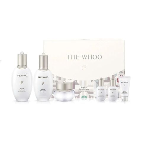 Bộ Dưỡng Trắng Sáng Da The Whoo Gongjinyang Brightening 3pcs Set