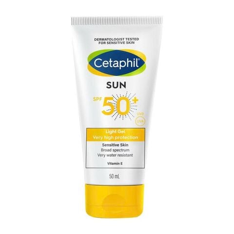 Gel chống nắng vật lý phổ rộng Cetaphil Sun SPF50+ Light Gel 50ml