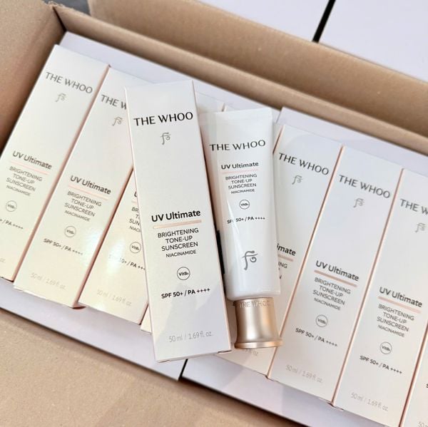 Kem Chống Nắng Nâng Tone The Whoo UV Ultimate Brightening Tone-Up Sunscreen