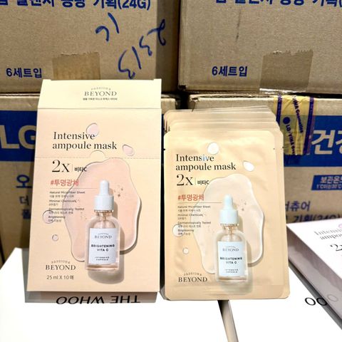 Mặt Nạ Siêu Dưỡng Chất Bổ Sung Vitamin C Beyond Intensive Ampoule Mask 2X 25ml