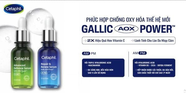 Tinh Chất Phục Hồi & Mờ Nếp Nhăn Dưỡng Da Chuyên Sâu Ban Đêm CETAPHIL REPAIR & RENEW SERUM 30ML