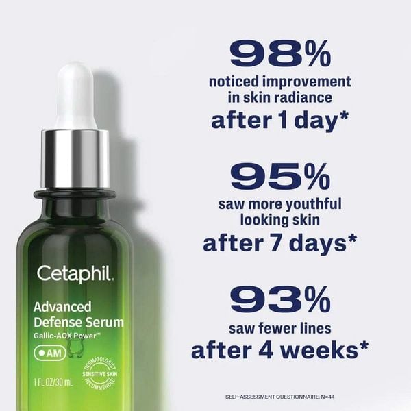 Tinh Chất Bảo Vệ Dưỡng Sáng Da Ban Ngày CETAPHIL ADVANCED DEFENCE SERUM 30ML
