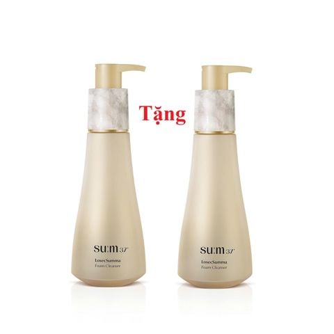 Set Sữa Rửa Mặt Tái Sinh SUM37 LosecSumma Foam Cleanser Mua 1 Tặng 1