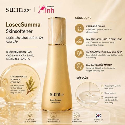 [Flashsale] Hoa Hồng Tái Sinh Sum37 LosecSumma Skin Softener 150ml