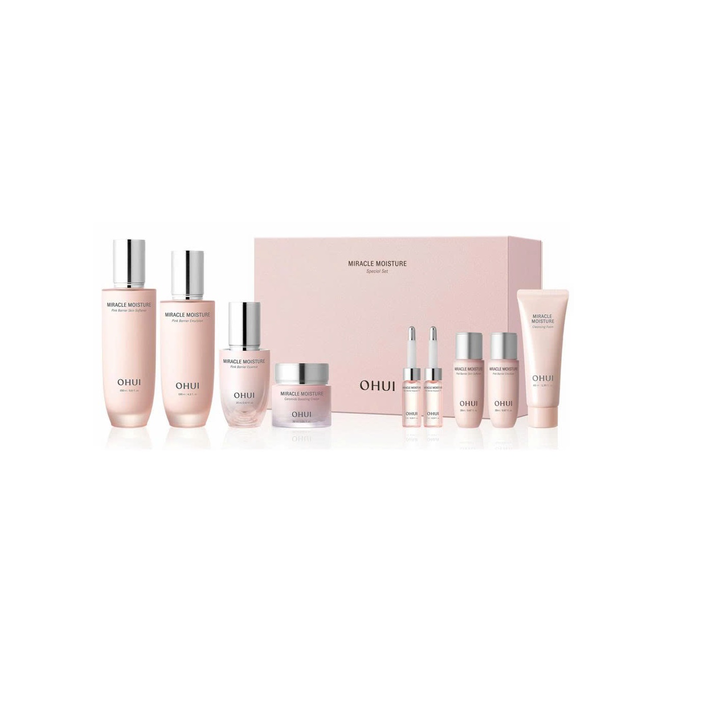 Bộ Dưỡng Da Cấp Ẩm Ohui Miracle Moisture 4PCS Special Set