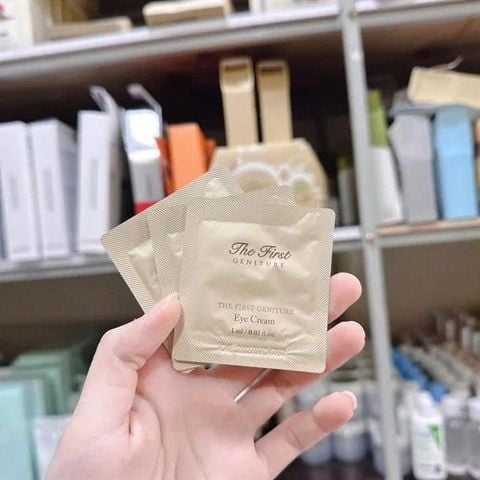 Gói Kem Dưỡng Mắt Tái Sinh Ohui The First Geniture Eye Cream 1ml