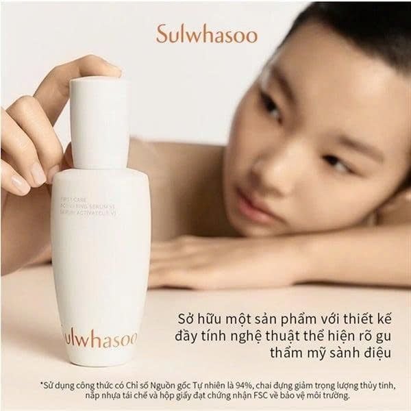 Tinh Chất Kích Hoạt Dưỡng Da Đầu Tiên, Kích Hoạt Da Căng Mướt Sulwhasoo First Care Activating Serum 90ml