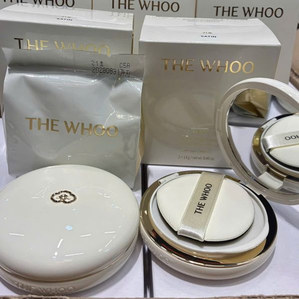 Phấn Nước Lớp Nền Mịn Lì The Whoo Royal Complexion Satin Cushion