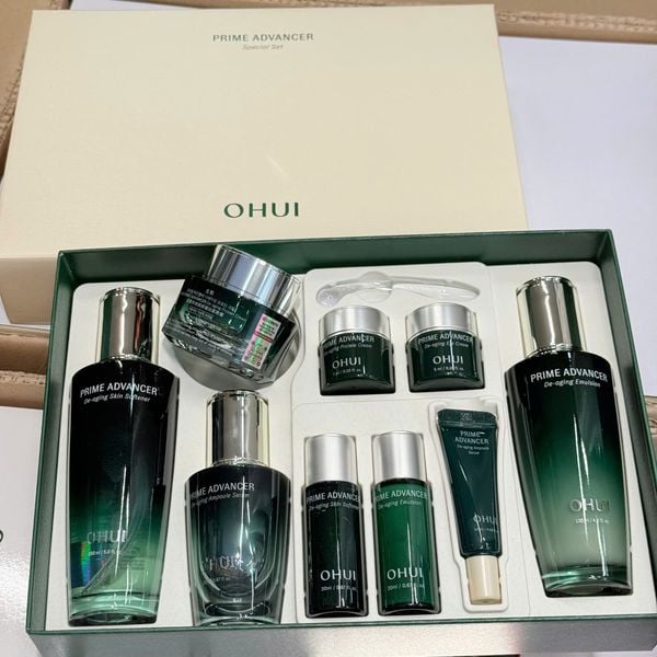 Bộ Dưỡng Da Chống Lão Hóa Ohui Prime Advancer De Aging 4pcs Special Set