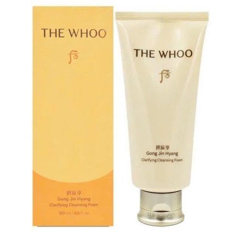 Sữa Rửa Mặt Dưỡng Ẩm Whoo Gongjinhyang Clarifying Cleansing Foam 180ml