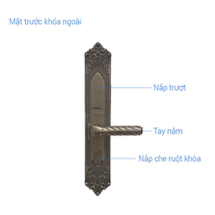 Khóa điện tử Hafele EL10K