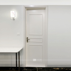 CỬA MDF SƠN BỆT 3 PANO PHÀO NỔI PHONG CÁCH TÂN CỔ ĐIỂN