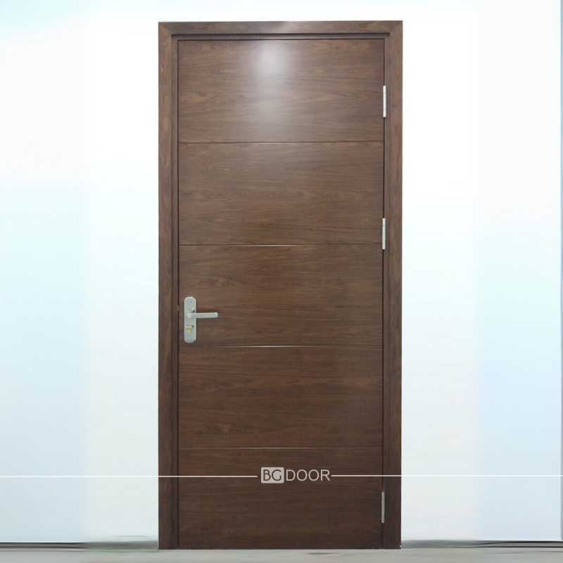 Cửa gỗ MDF Veneer óc chó