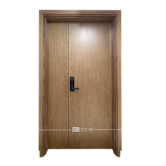 CỬA CÁCH ÂM MDF CHỐNG ẨM PHỦ VENEER SƠN PU HOÀN THIỆN