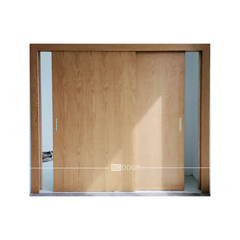 CỬA LÙA 2 CÁNH HDF VENEER