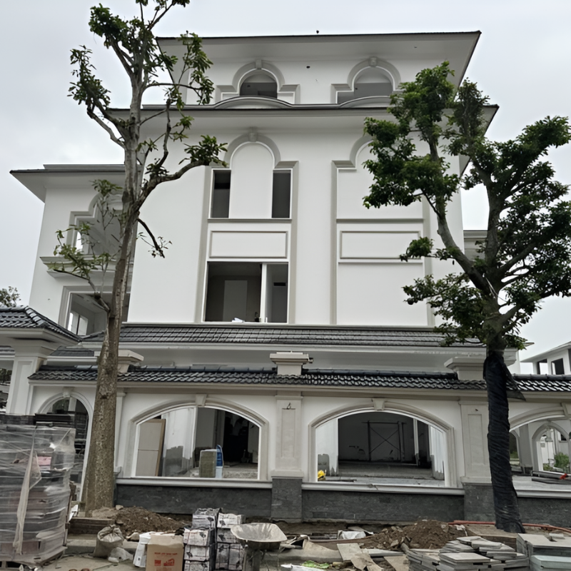 Cửa nhựa composite K33 phào nổi