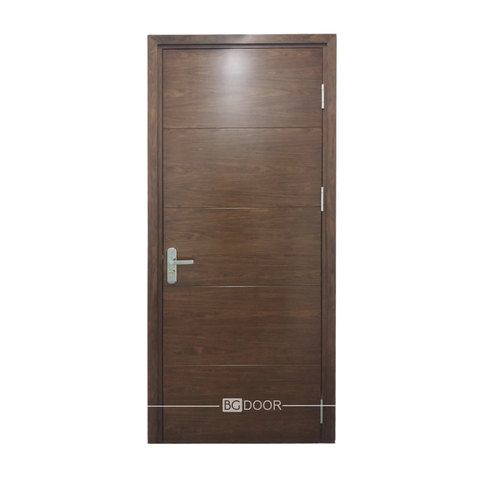 Cửa gỗ MDF Veneer óc chó