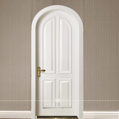 Cửa huỳnh sơn trắng phong cách tân cổ điển