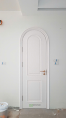 Cửa vòm MDF sơn Inchem huỳnh phào tân cổ
