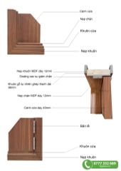 BGD-VH03 Cửa Veneer