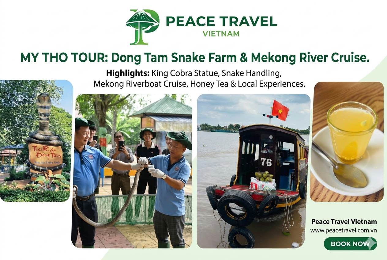  Dong Tam Snake Farm and Mekong Delta Discovery 