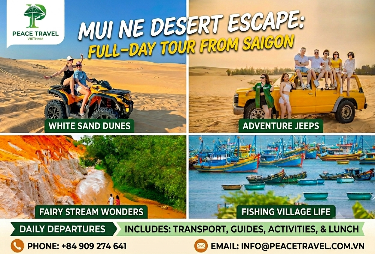  Mui Ne Desert Escape: Full-Day Tour from Ho Chi Minh City 